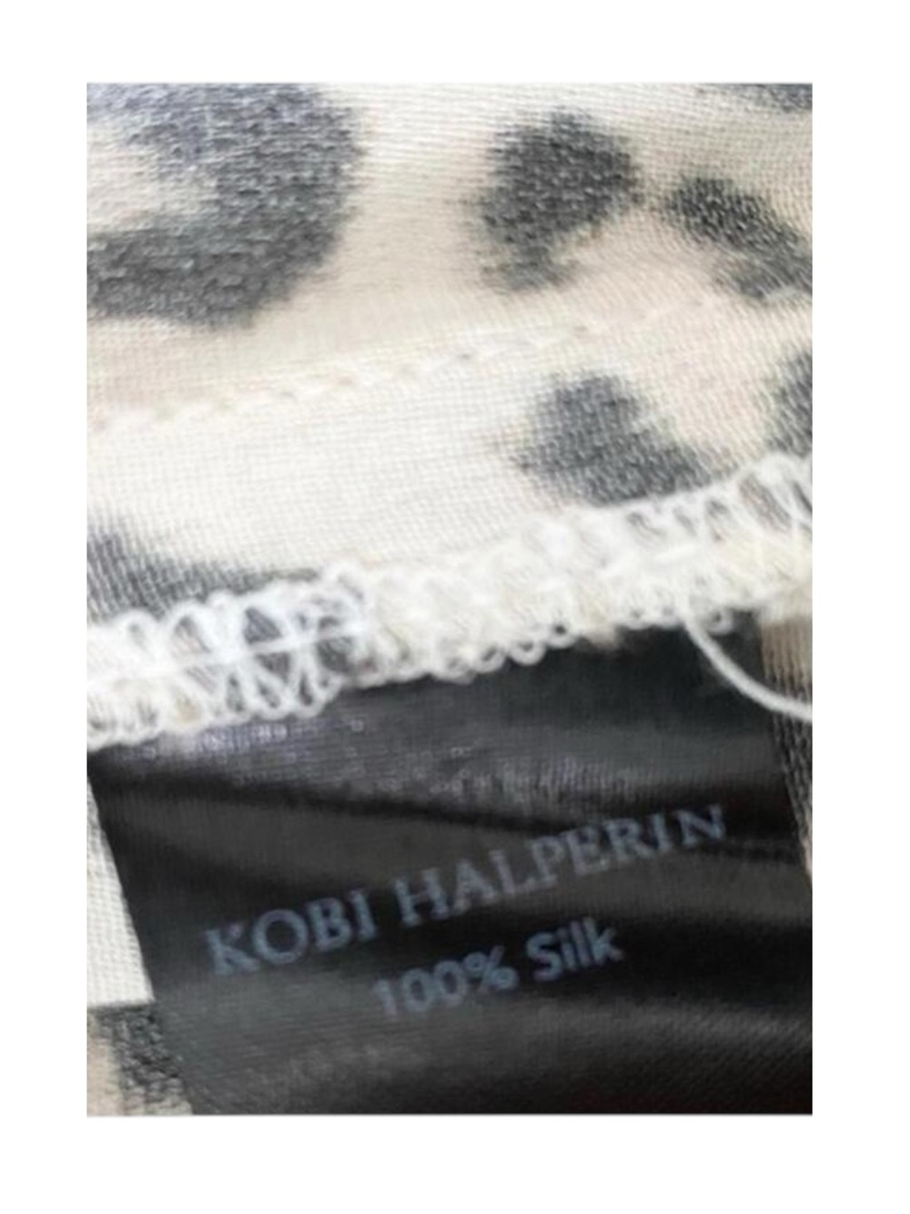new Kobi Halperin 𑁍 Silk Leopard Print Wide Leg Pant 𑁍 Hibiscus Contrast 𑁍 M - Picture 12 of 16
